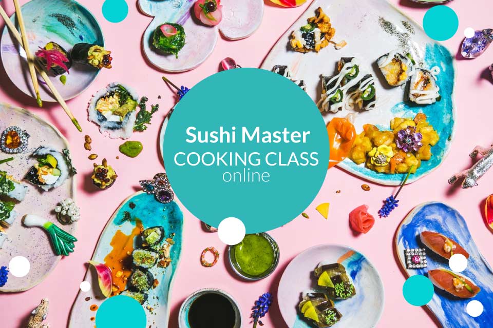 Zostań sushi masterem | cooking class online