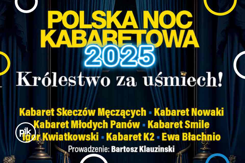 Polska Noc Kabaretowa 2025 w Poznaniu