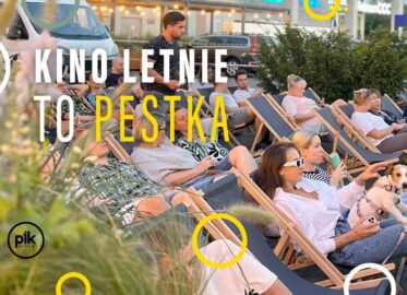 Kino plenerowe w Galerii Pestka