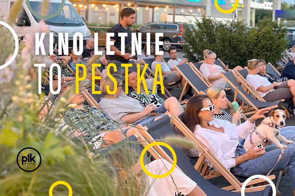 Kino plenerowe w Galerii Pestka