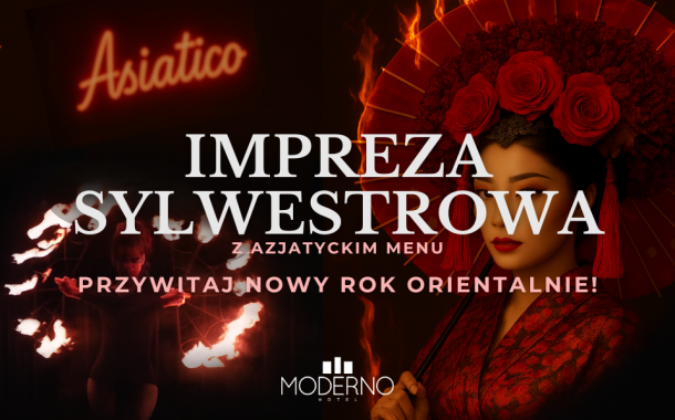 Sylwester Hotelu Moderno | Sylwester 2025/2026 w Poznaniu