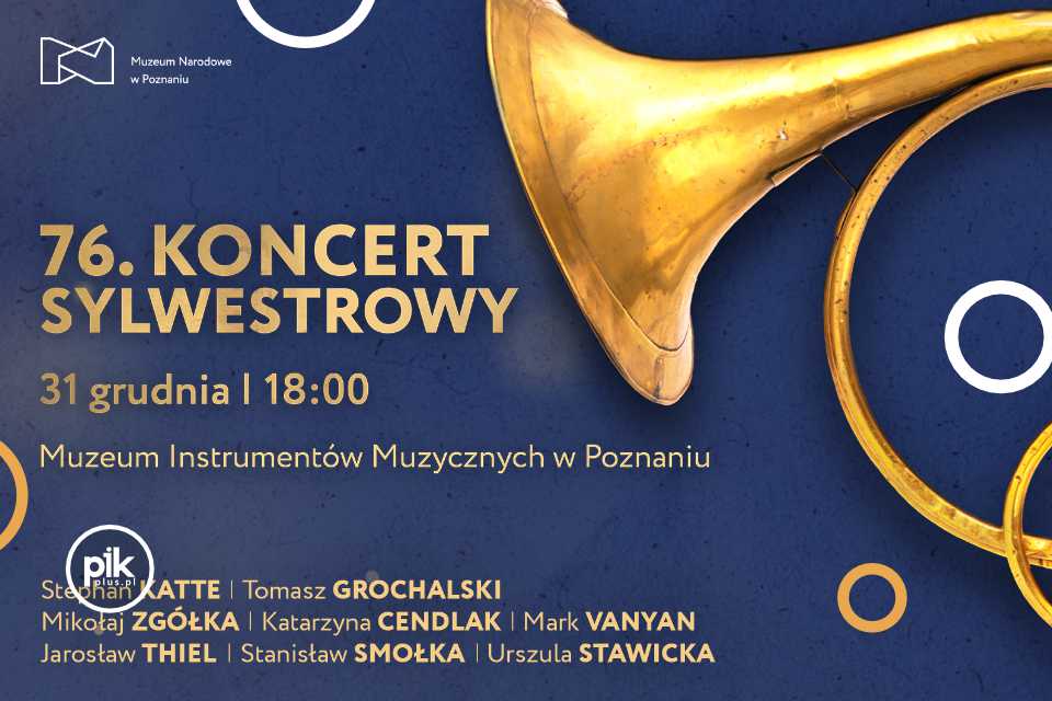 Koncert Sylwestrowy w Muzeum Instrumentów Muzycznych | Sylwester 2025/2026 w Poznaniu