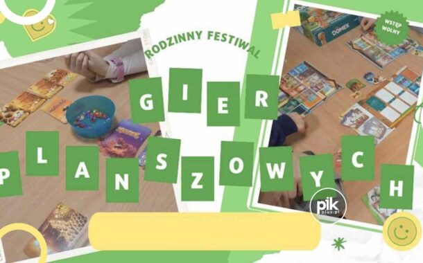 Rodzinny Festiwal Gier Gier Planszowych w Poznaniu